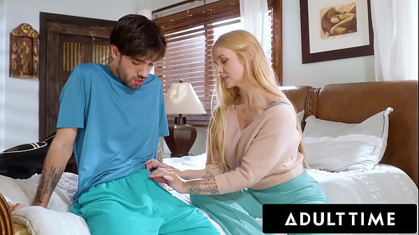 Sarah Vandella loves her stepson, Nade Nasty, very deeply. However, she's afraid that, since he's a virgin, he'll accidentally get a girl pregnant! So, as the good stepmom she is, she teaches him how to use a condom and how to fuck! 