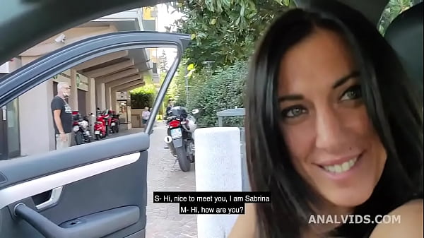 Italian Sluts, Sabrina Ice drinks pee and gets fucked in the ass with exhibitionism, outdoor and swallow GL293