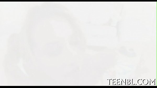 Throat creampie for cute legal age teenager  