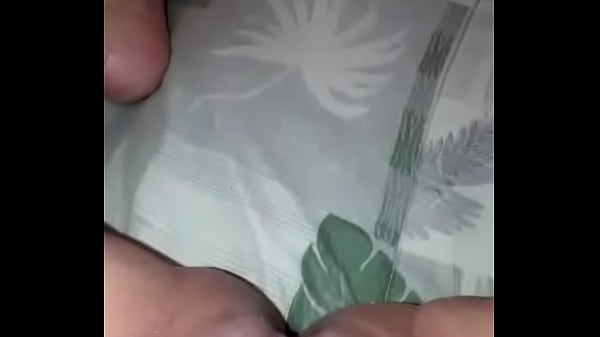 Masturbating pulsating pussy