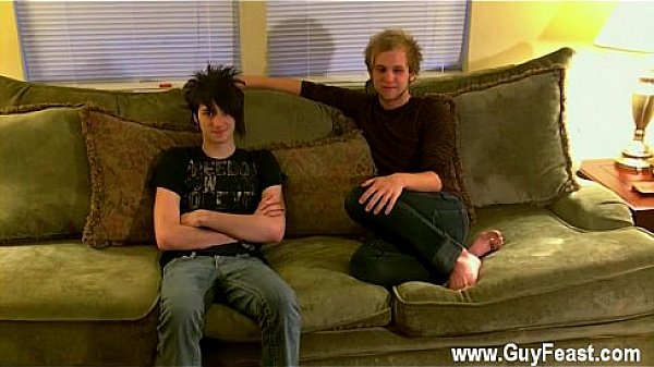 Gay fuck Aron's normally a bottom, but after he and Erik deepthroat