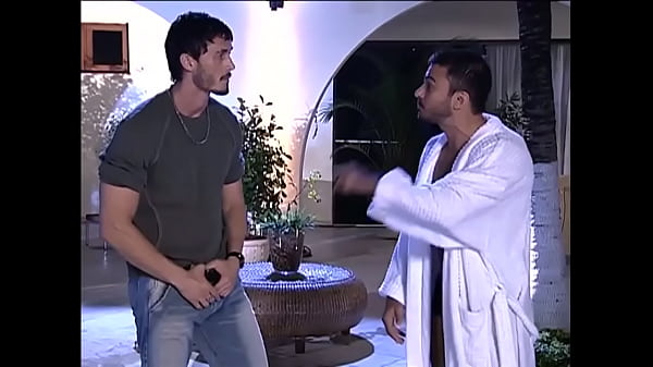 Cena de sunga na novela Prova de Amor