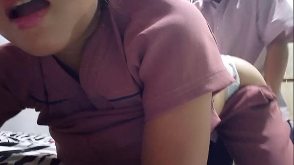 Sexy stepdaughter!! She talks a lot to keep me entertained so I'll fuck her doggy style.