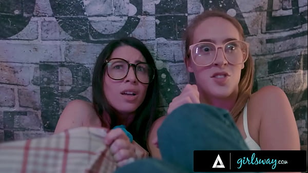 Nerdy Teens Have 3-Way With Hot MILF