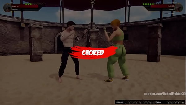 Gigi VS Karen [NF3D Mixed MMA Combat Femdom]