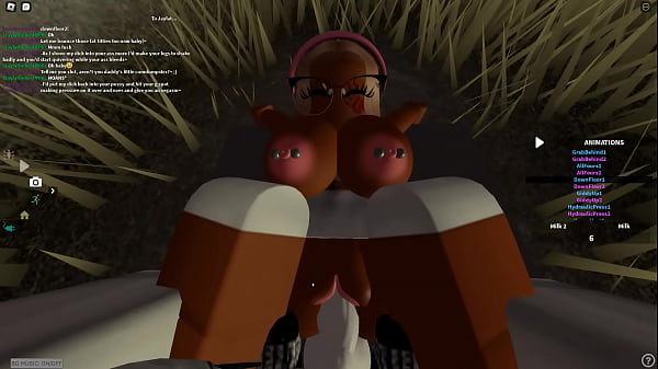 Roblox big booty ebony slut getting fucked 