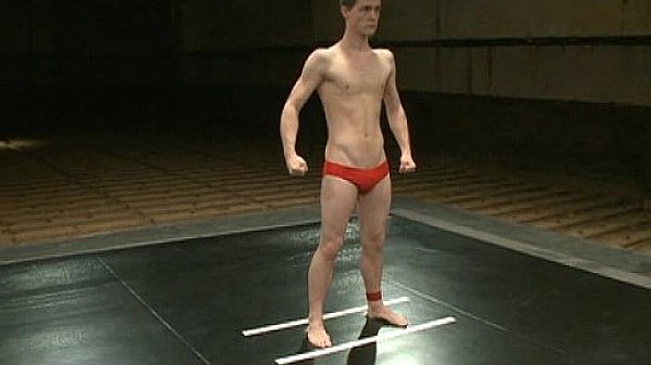 Oily wrestlers have a good fun  