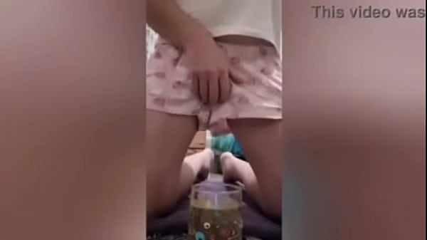 Piss and dildo compilation anal fucking and dripping in own juices