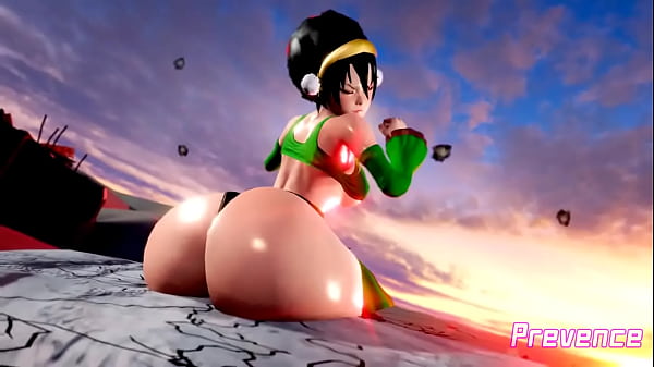 Toph bei fong twerking animation