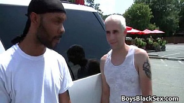 Black Gay Dude Fuck White Skinny Twink Hard In His Tight Ass 07