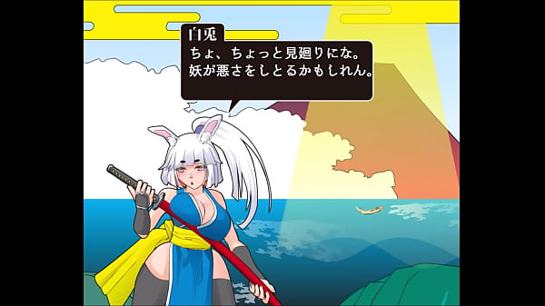 Lori Babaa Big Breasts Rabbit Ear Samurai [Japanese version] Hentai Game Gallery 1