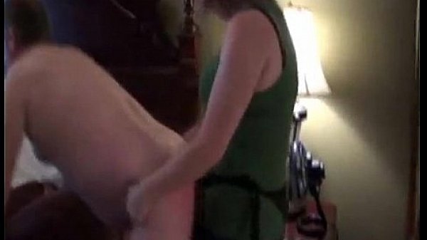 A pair of amateur milfs tag-team some poor fucker's asshole