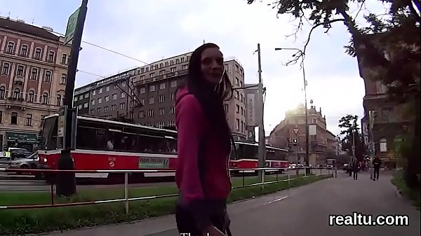 czech girl is teased in the supermarket and screwed in pov