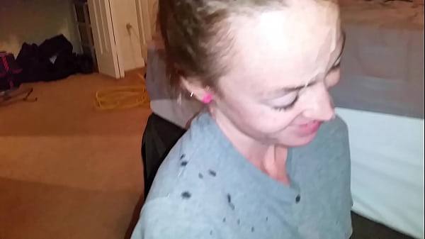 Amateur massive cum face