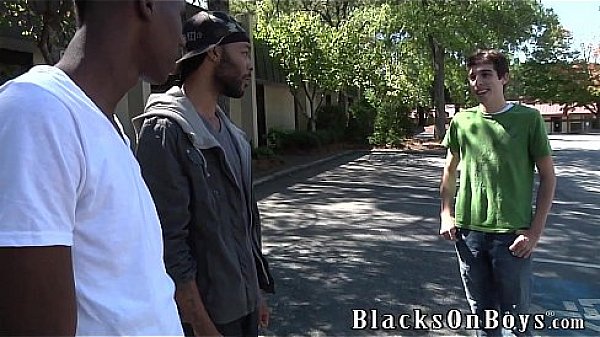 Chris Kingston Gets Fucked By Two Black Guys