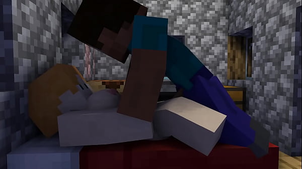 Alex Gets Sex In Minecraft Full of Cum