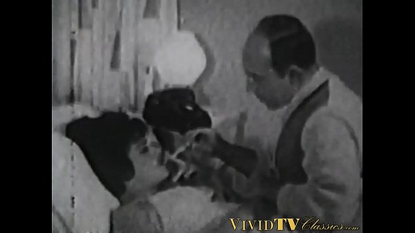 MILF fucks in an old retro porn video  