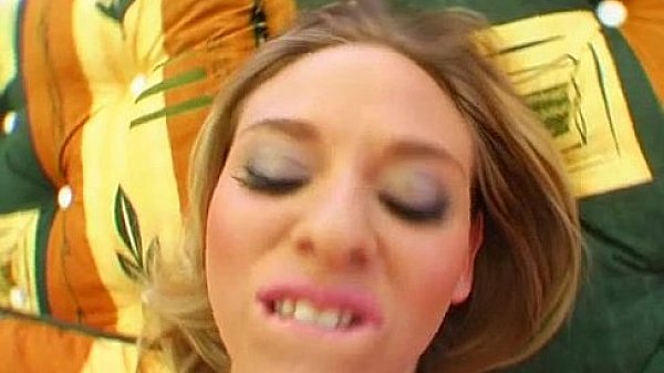 All Internal Horny blonde takes big cumshot in her ass  