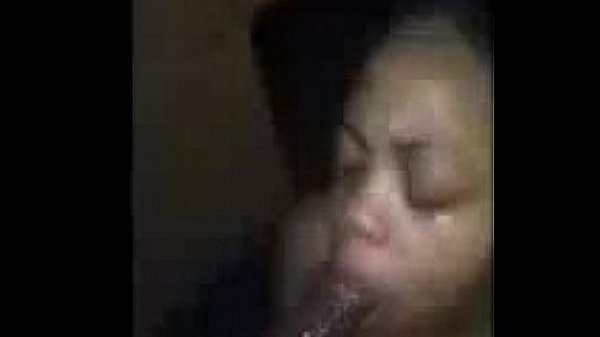 Ebony teen deep throat