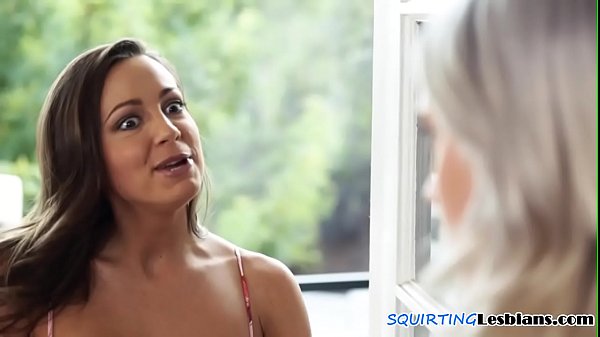 Lesbo MILF squirting during sensual sex