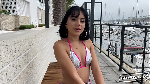 GOT FILLED - Aria Cums Back For Another Creamy Filling