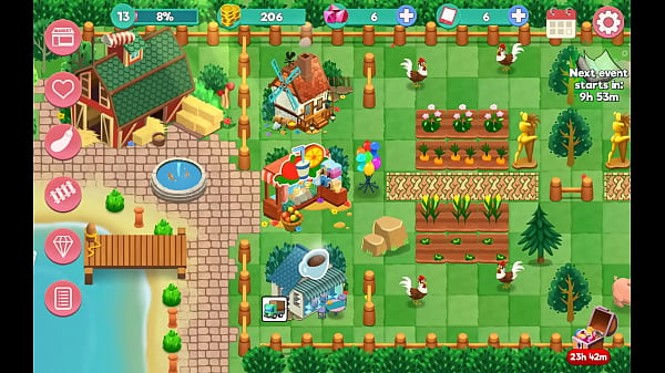 fucking girls in the morning, is the best hobbie in the farm