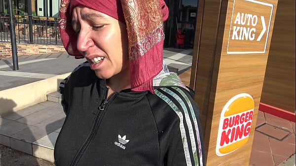 this naughty Muslim girl doesn't mind having car sex with strangers in public