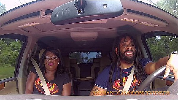 Black couple have a great time in hot tub