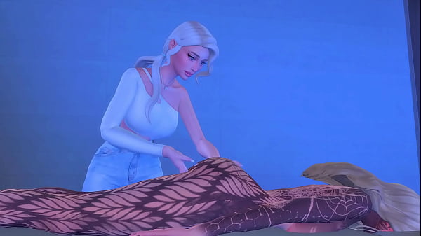 PERVERTED FUTANARI MASSEUSE SEDUCED AND ARRANGED HARD ANAL SEX WITH A WHORE CLIENT (SIMS   ANIME HENTAI   SFM)  