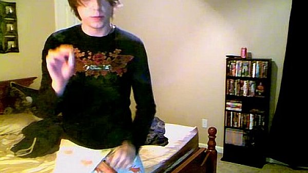 English shows his prick