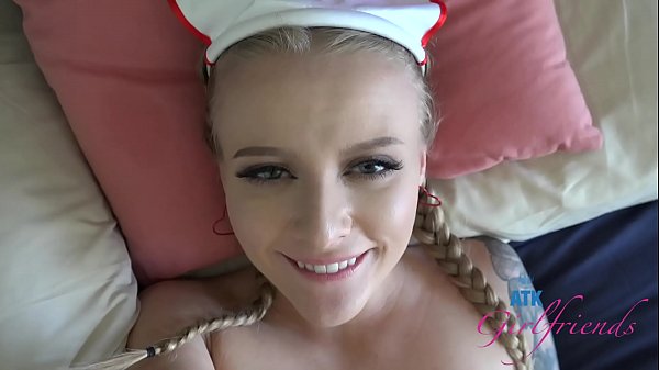 Time for your check up by nurse Paris White who takes a deep Creampie!  