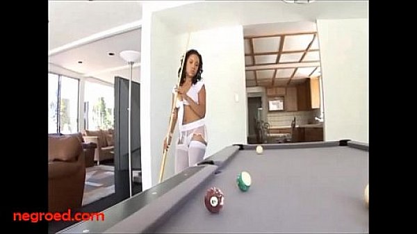 Negroed.com Sexy skinny black hair fucking big white cock and cum in mouth