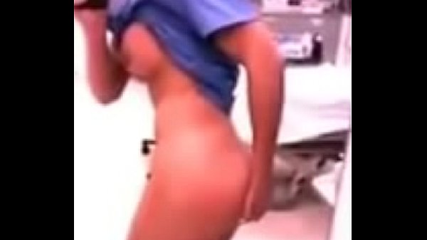 Sexy nurse having fun at her job