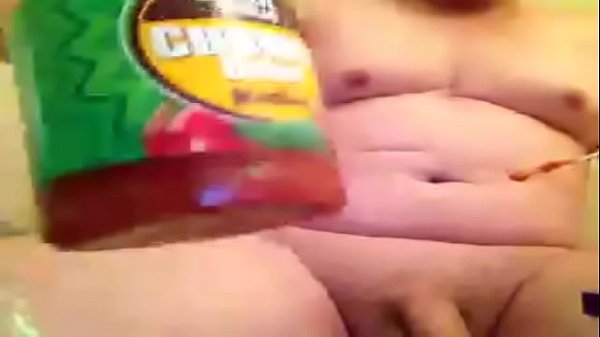 boy stuffing his cock with jalapeno, hot sauce & icy hot cream