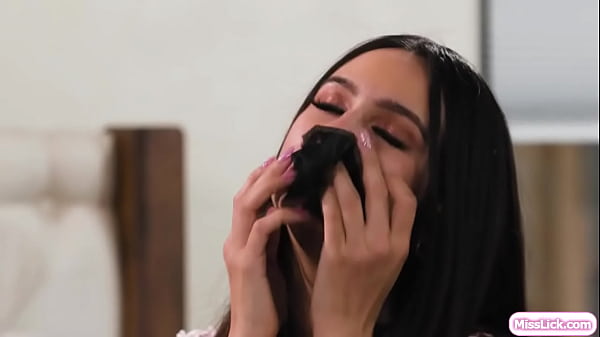 Stepdaughter Eliza Ibarra got a habit of sniffing her stepmoms panties.The big tits milf Shay Sights gets naked and lets her lick and taste her pussy 