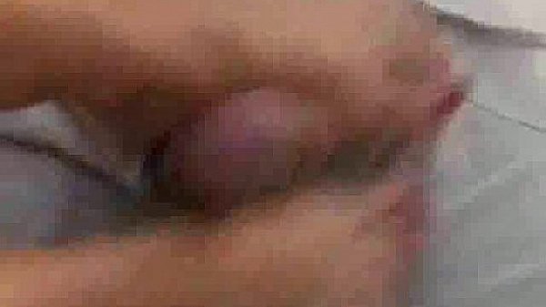 Footjob at the patio  