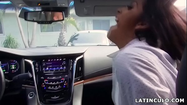 Latina babe Mia Martinez squirts on a huge cock