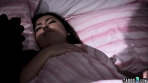 Shy brunette teen to fuck by an anonym creeper 