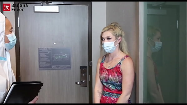 Blonde Slut Fucks The Doctor For The COVID Cure - BananaFever