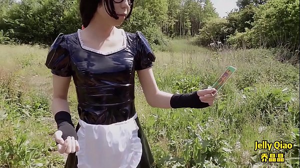 Asian tranny bondage anal play