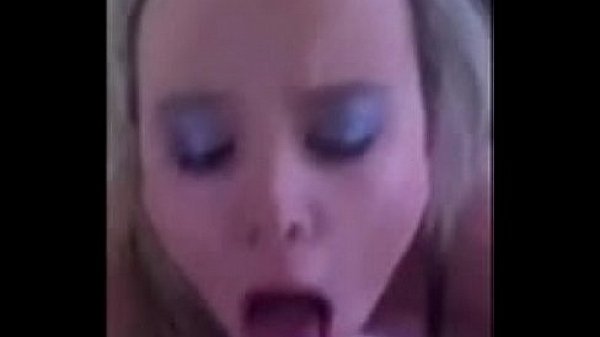 Busty blonde gets sprayed in  - Meet her from date her on message me from she is