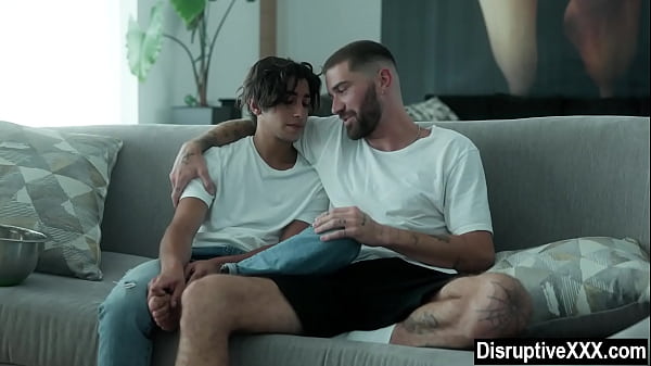 Cute twink deflowered by older fiance  
