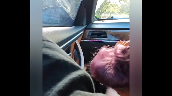 Pawg sucks load from the Doc in Parking lot  