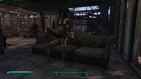 reverse cowgirl Hancock from fallout 4  