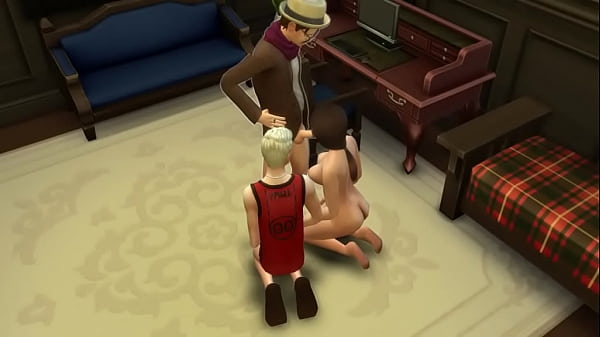 Одичавшая мамаша в декрете залезла в трусы к двум мужикам