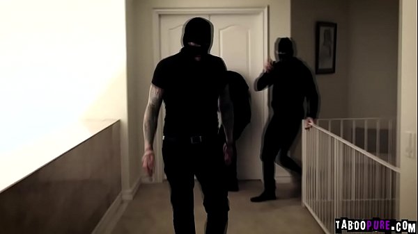 Screaming loud from agony and pain as she gets gang fucked in all holes!