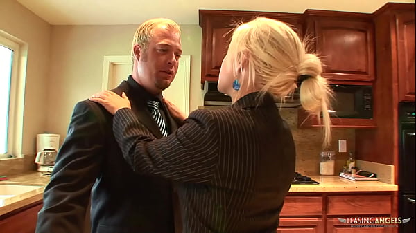 Aside from being a great assistant the blonde also satisfies her boss with her twat 