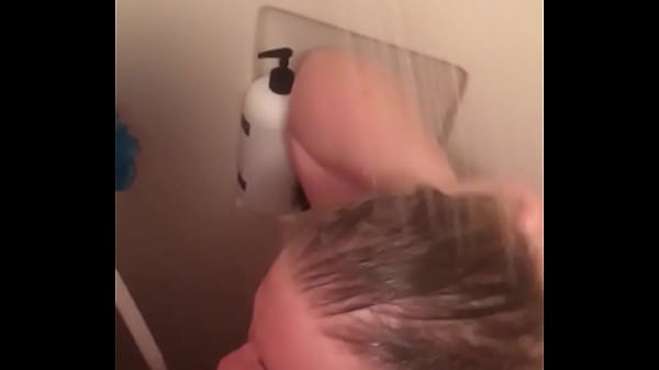 my slut taking a shower  