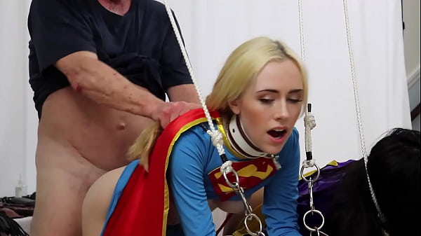 Viva Athena / Candy White &ldquo;Batgirl Solo&rdquo; 3 of 3 Old Young Restraints Cuntfucking Cocksucking Pussylicking Cum