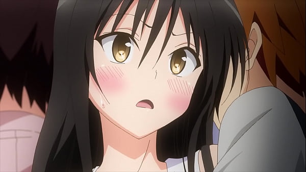 Hot anime girl from To Love Ru naked fanservice  